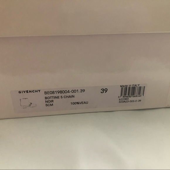 Givenchy chain boots - Picture 8 of 8